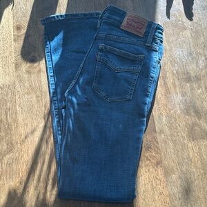 Levi's Women's Flare Jeans in Dark Blue
